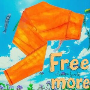 Free 🆕Tie Dye Orange Leggings
